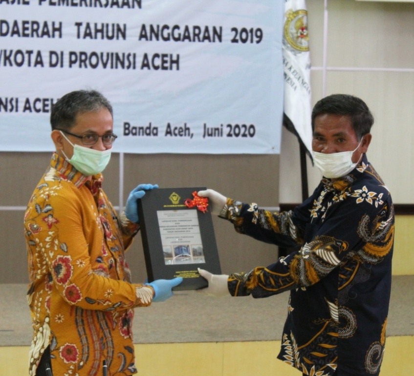 Pemkab Abdya Kembali Raih Opini WTP