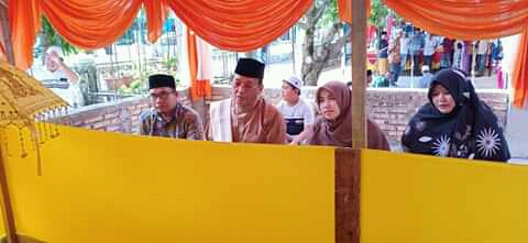 Qori KH.Muammar ZA Sudah Tiba di Dayah Darul Wustha Labuhanhaji Barat