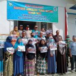 Perangkat  Gampong Tengah Baru Salurkan BLT-DD Tahap III