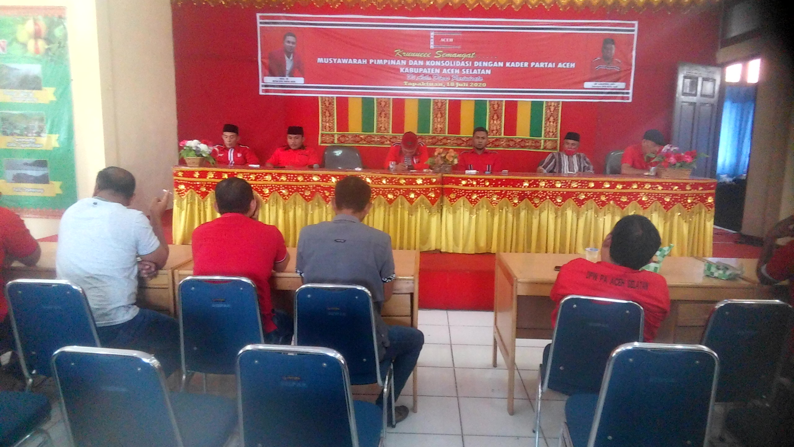 DPW PA Aceh Selatan Gelar Musyawarah Pimpinan dan Konsolidasi Dengan Kader Partai Aceh