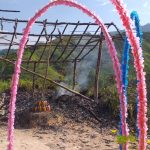 Pondok Istirahat di Puncak Grapella Hangus Terbakar