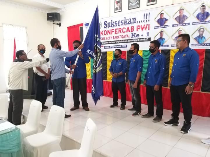 Drs H Zainun Yusuf Kembali Pimpin PWI Abdya Periode Tahun 2020 – 2023