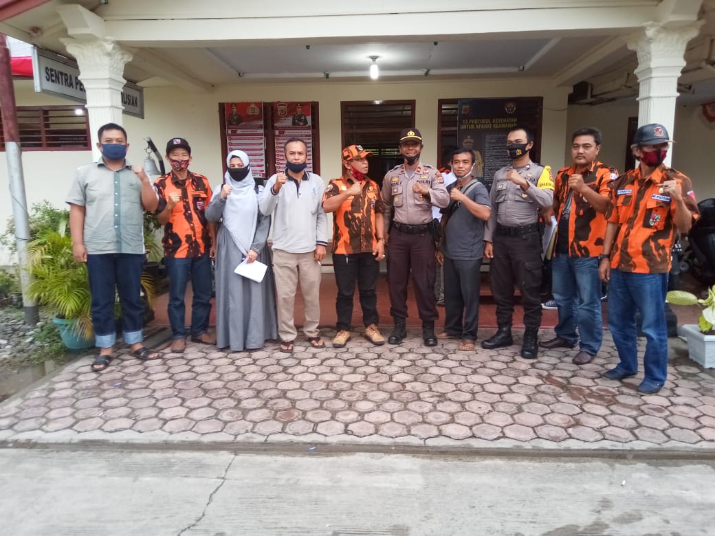 Kapolsek Tapaktuan Lakukan Mediasi Antara HPPIT dan Pemuda Pancasila