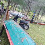 Perahu Nelayan Gampong Pasie Kuala Ba’u Hancur dan Hilang Dihamtam Ombak