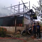 Satu Unit Rumah Warga Tapaktuan Hangus Terbakar