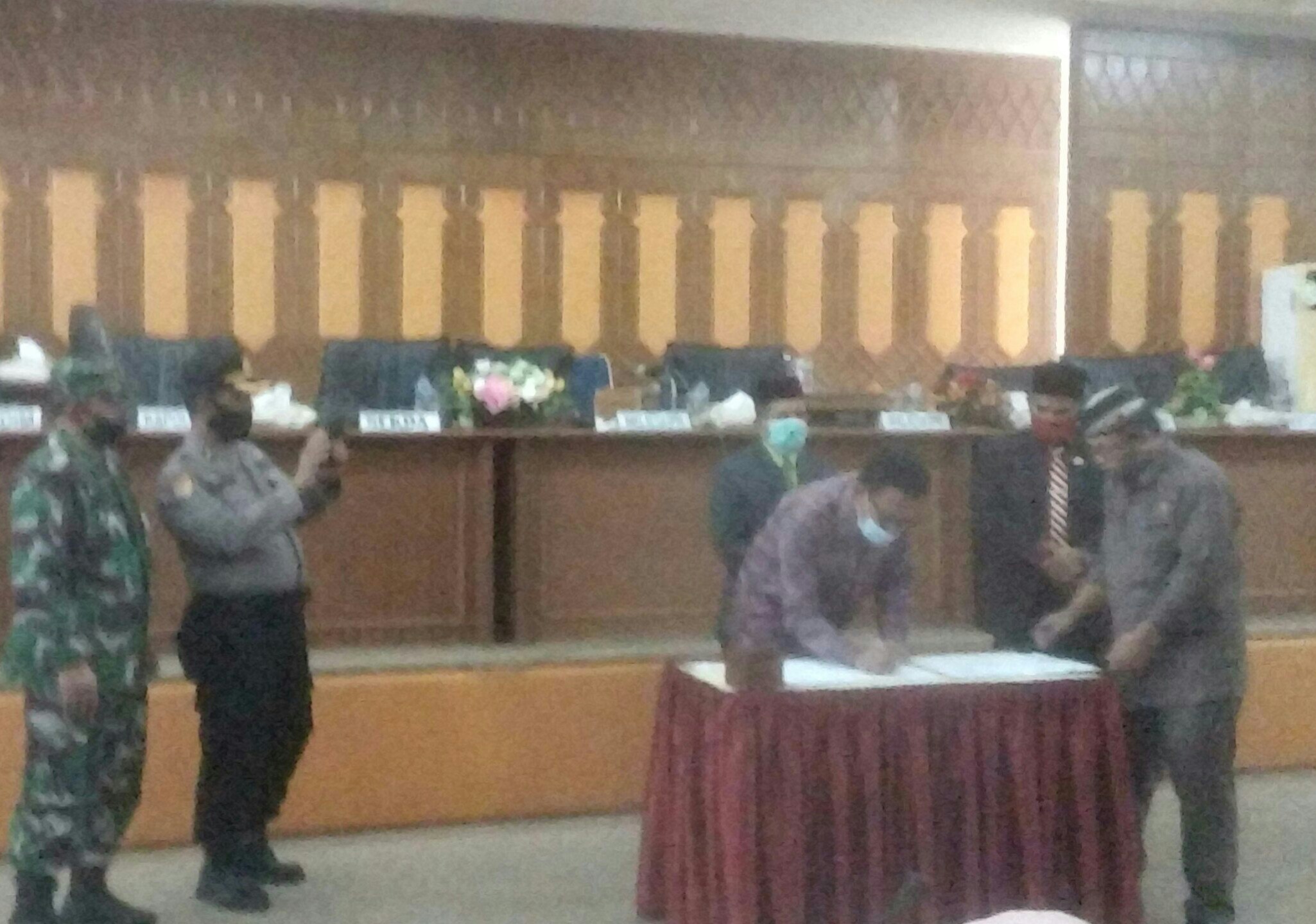 DPRK Aceh Selatan Sahkan APBK-Perubahan Tahun 2020 Rp 1,3 Triliun