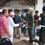 Forum LSM dan Wartawan Bersama Personil TNI Kembali Bagi – Bagi Ribuan Masker