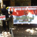 Menyambut HUT Brimob Polri ke-75 kompi 2 Batalyon A mengadakan Bhakti sosial