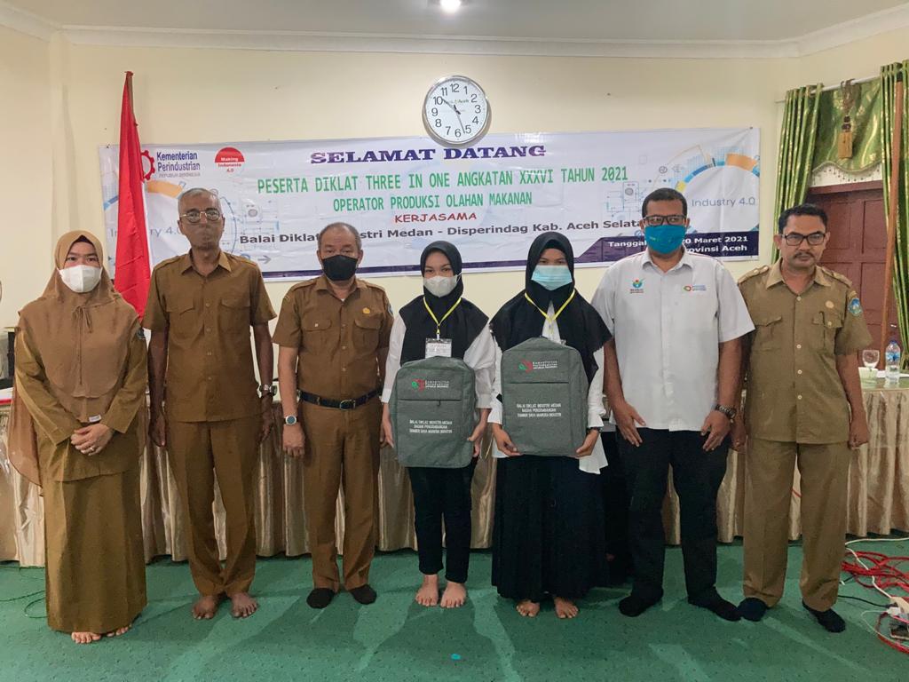 Pemkab Aceh Selatan Bekerjasama BDI Medan Gelar Pelatihan Pengolahan Makanan