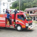ASN dan Tenaga Kontrak Damkar Demo Kantor Bupati Aceh Selatan