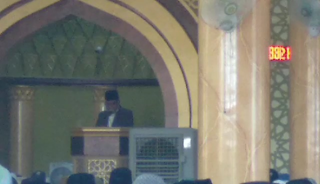 Kakankemenag Aceh Selatan Khatib Idul Fitri di Masjid Agung Istiqamah Tapaktuan