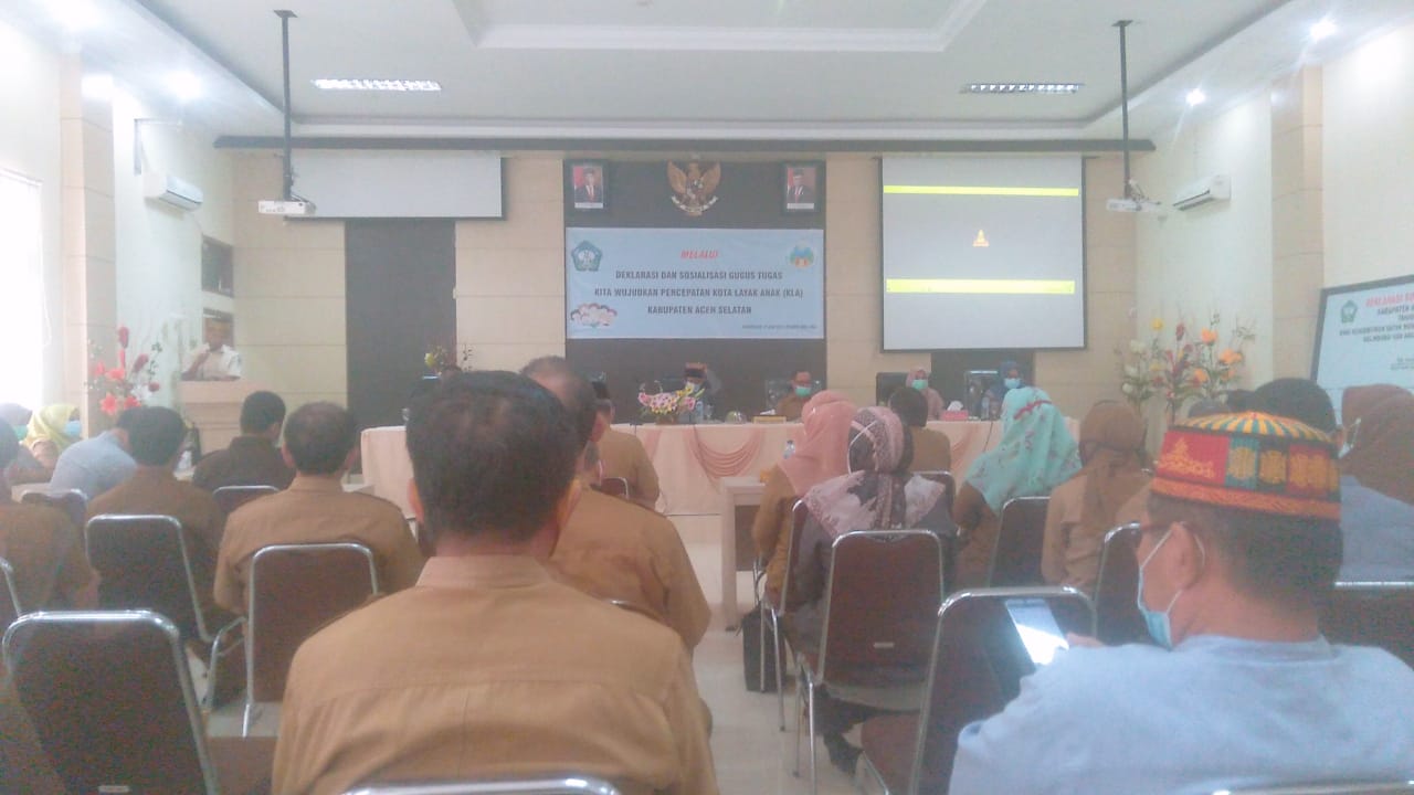 Pemkab Aceh Selatan Deklarasi Kota Layak Anak