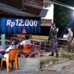 Cegah Penularan Covid-19, Lanal Simeuleu Gelar Patroli Penegakan Disiplin Prokes dan Pembatasan Jam Malam