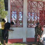 Sambut HUT Bhayangkara ke 75, Makam Teuku Cut Ali Dipercantik, Ini Pesan Kapolsek