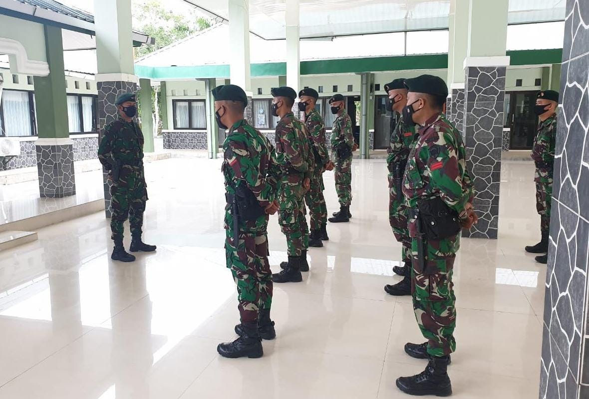 Danyonif RK 115/Macan Leuser Lepas Personil Satgas Pengamanan Pulau Rondo