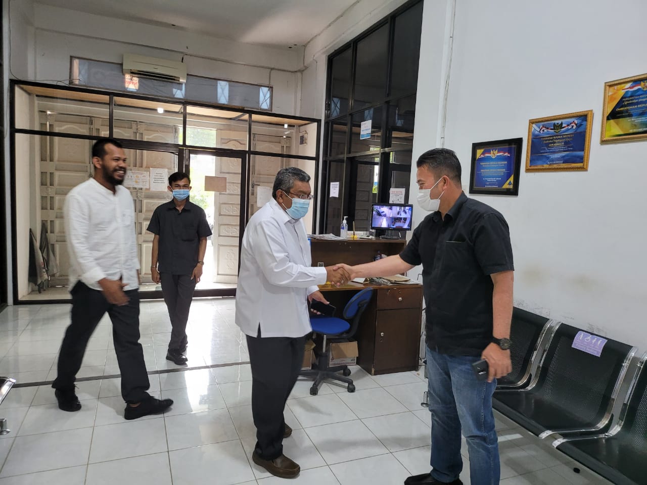 Terima Kunjungan Sekda Bener Meriah, Ini Pesan ORI perwakilan Aceh