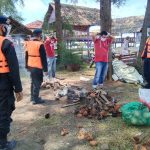 Cegah Penularan Covid-19, Personel Kompi 3 Batalyon C Pelopor Brimob Aceh Sosialisasikan Protkes Kepada Wisatawan