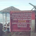 Pengunjung Kecewa, Akses Jalan Layang Menuju Objek Wisata Tuan Tapa Ditutup Sementara