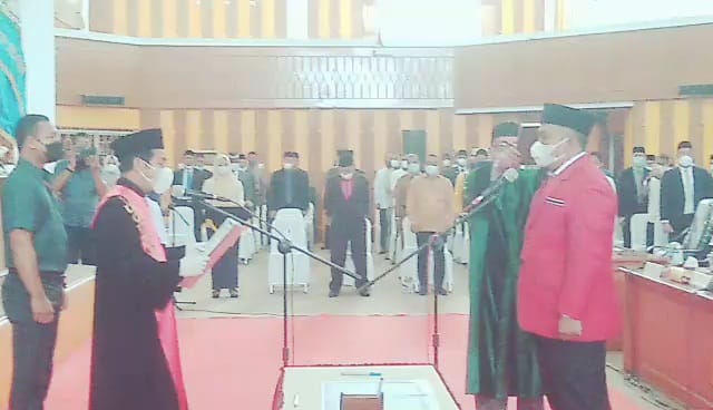 Adi Samridha Resmi Dilantik Sebagai Wakil Ketua II DPRK Aceh Selatan