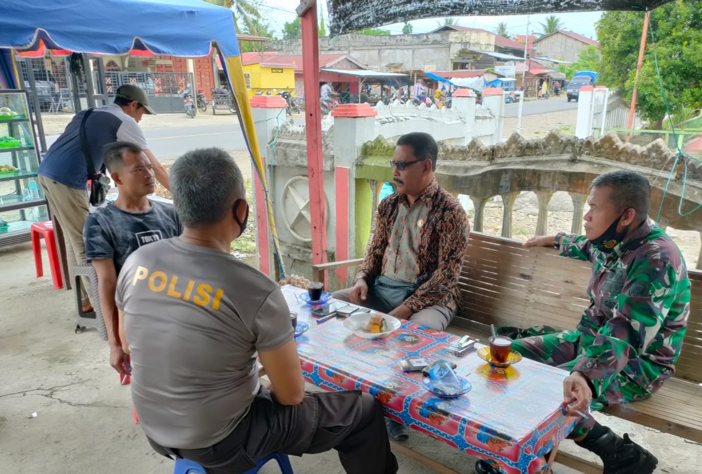 Jelang HUT RI ke 76, Muspika Kluet Utara Himbau Warga Pasang Bendera Merah Putih