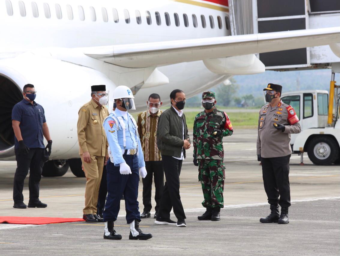 Forkopimda Aceh Jemput Kedatangan Presiden RI