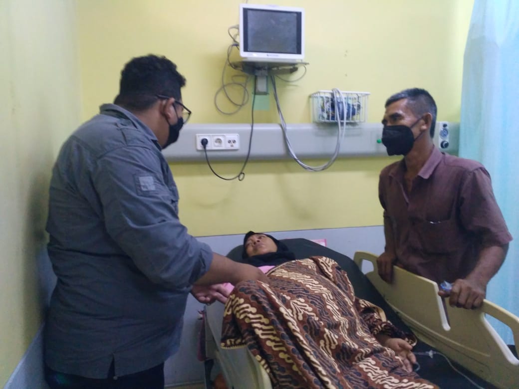 SPMA Salurkan Bantuan kepada Pasien Tumor yang Tidak Tersentuh Perhatian Pemkab Aceh Selatan