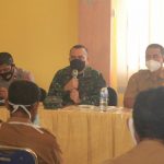 Dandim Aceh Selatan Hadiri Rakor  Percepatan Vaksinasi Di Pasie Raja