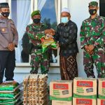 Saling Berbagi, Dandim Aceh Selatan Serahkan Sarana Kontak ke Ponpes Babussa’dah Teupin Gajah