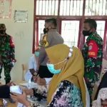 Antusiasme Warga Buloeh Seuma Mengikuti Vaksin Ditengah Keterisoliran Jaringan Seluler
