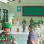 Kodim 0107/Aceh Selatan Gelar Upacara Kenaikan Pangkat dan Pindah Satuan