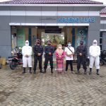 Cegah Penularan Covid-19, Personel Kompi 1 dan Staf Batalyon C Pelopor Brimob Aceh Baksos Di Faskes Aceh Selatan