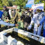 Jelang Peringatan HUT TNI Ke 76 Komandan Lanal Simeulue  Ziarah  Makam Pahlawan