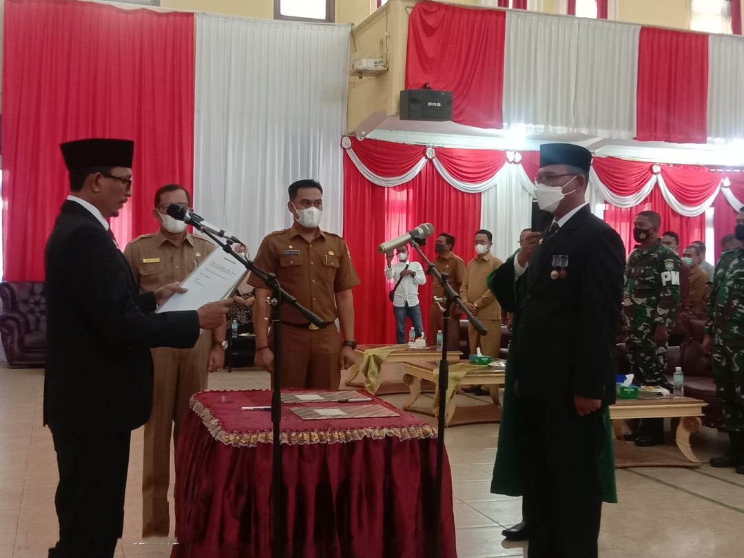 Bupati Tgk. Amran Lantik Cut Syazalisma Sebagai Sekda Aceh Selatan