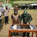 Danrem 012/TU Resmikan Koramil 0107-11/Kluet Tengah Kodim 0107/Aceh Selatan