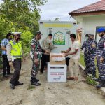 Lanal Simeulue Bantu Kawal Pendistribusian Vaksin Covid-19