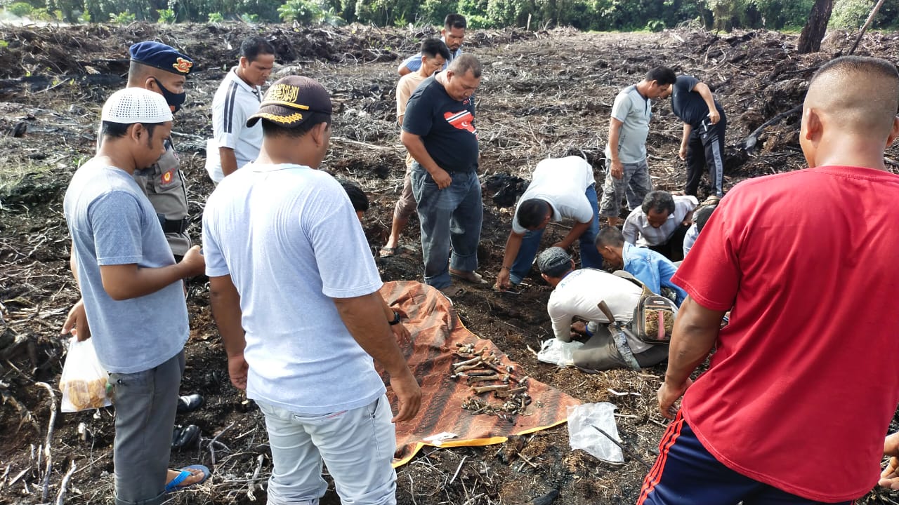 Warga Trumon Timur Temukan Kerangka Manusia, Diyakini Kombatan GAM