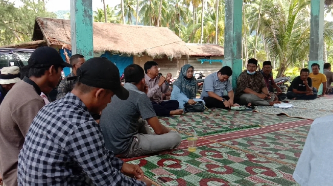 Gandeng BPJS, DKP Aceh Selatan Dan DPD KNTI Aceh Selatan Sosialisasikan Program BPJS Kepada Nelayan