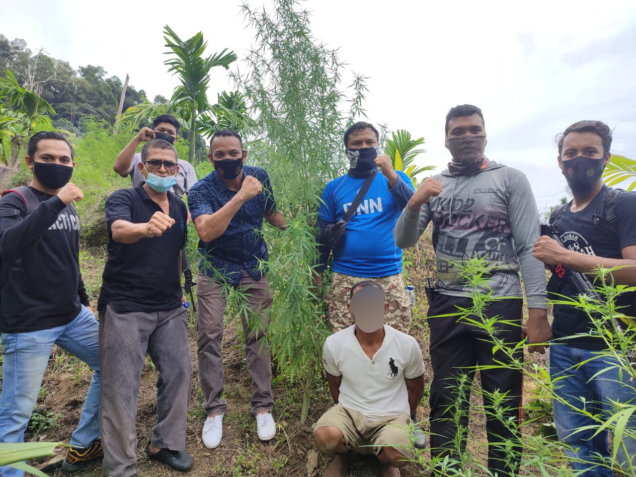 Berhasil Ungkap Ladang Ganja Di Kota Bahagia, Kasatresnarkoba Aceh Selatan : Ratusan Warga Aceh Selatan Terselamatkan