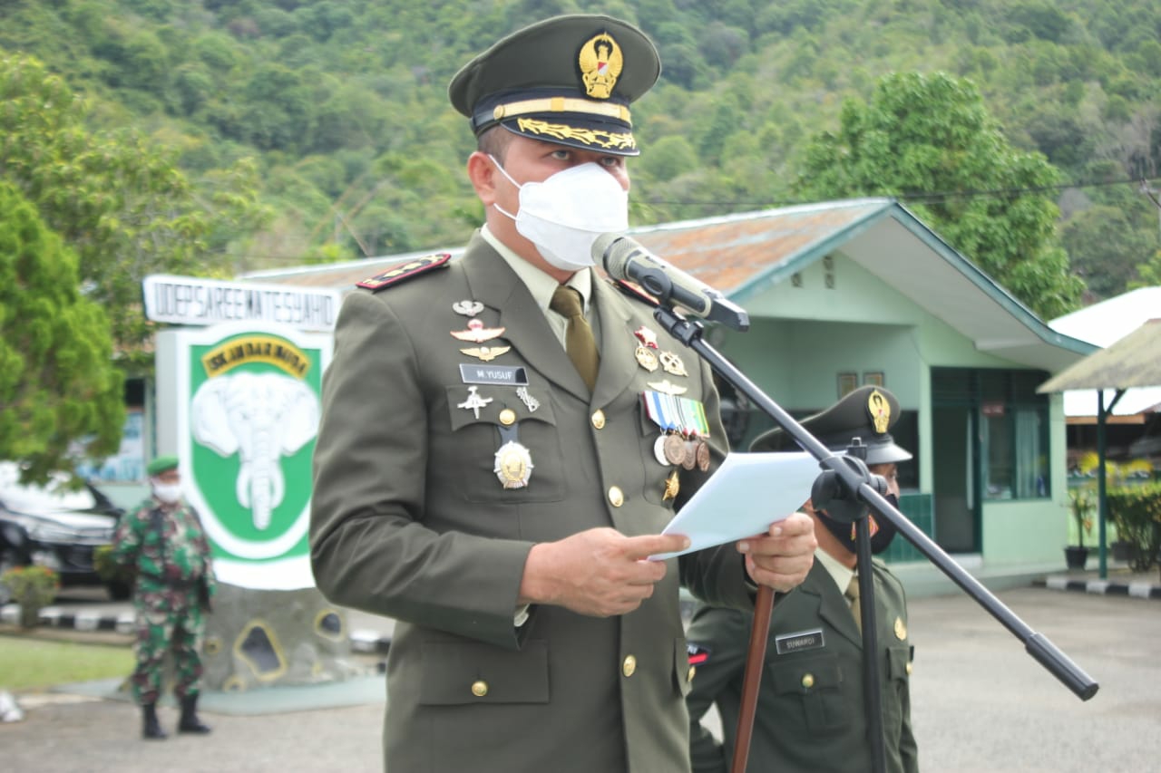 Kodim 0107/Aceh Selatan Gelar Upacara Peringatan Hari Pahlawan 2021