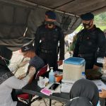 Partisipasi Masyarakat Trumon Raya Dalam Menyukseskan HUT Brimob dan Vaksin Merdeka