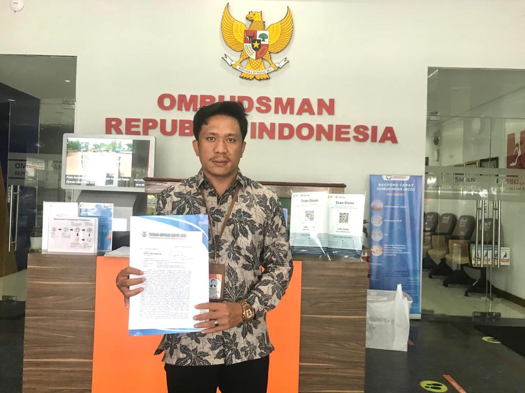 YARA Laporkan Bupati Abdya ke Ombudsman Pusat