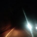 Lintasan Alur Naga dan Alur Kering Gelap Gulita di Malam Hari