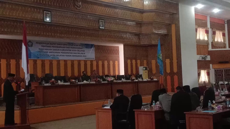 APBK Tahun 2022 Aceh Selatan Direncanakan Rp. 1,4 Triliun Lebih