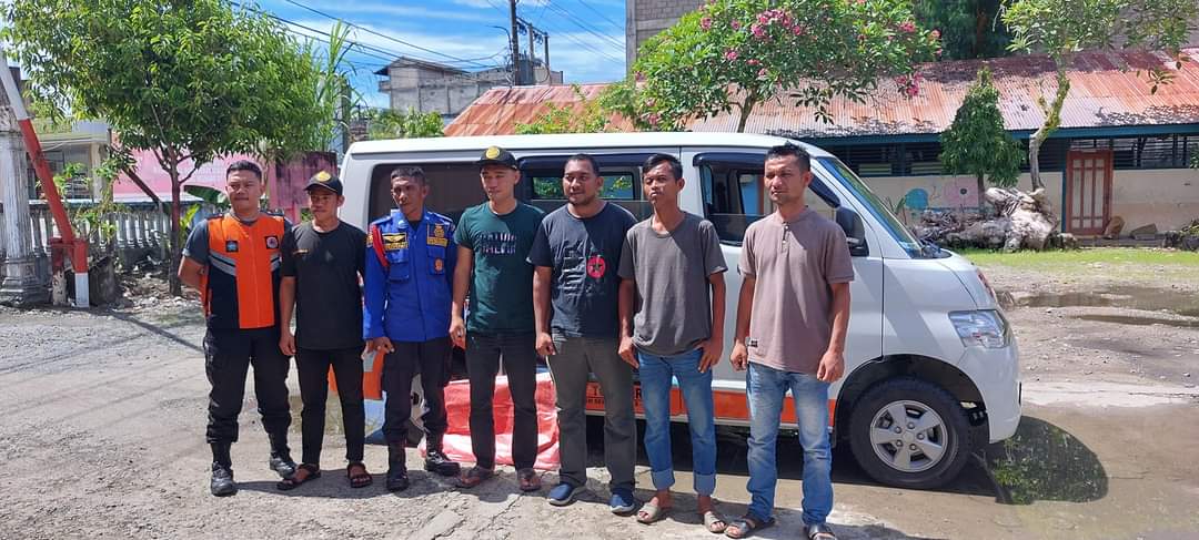 Tim Penjemputan Jenazah Almarhum Teguh Wijaya Telah Tiba di Nias Selatan