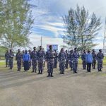 Menyambut HUT Armada RI Ke-76 Tahun 2021 Lanal Simeulue Melaksanakan Upacara