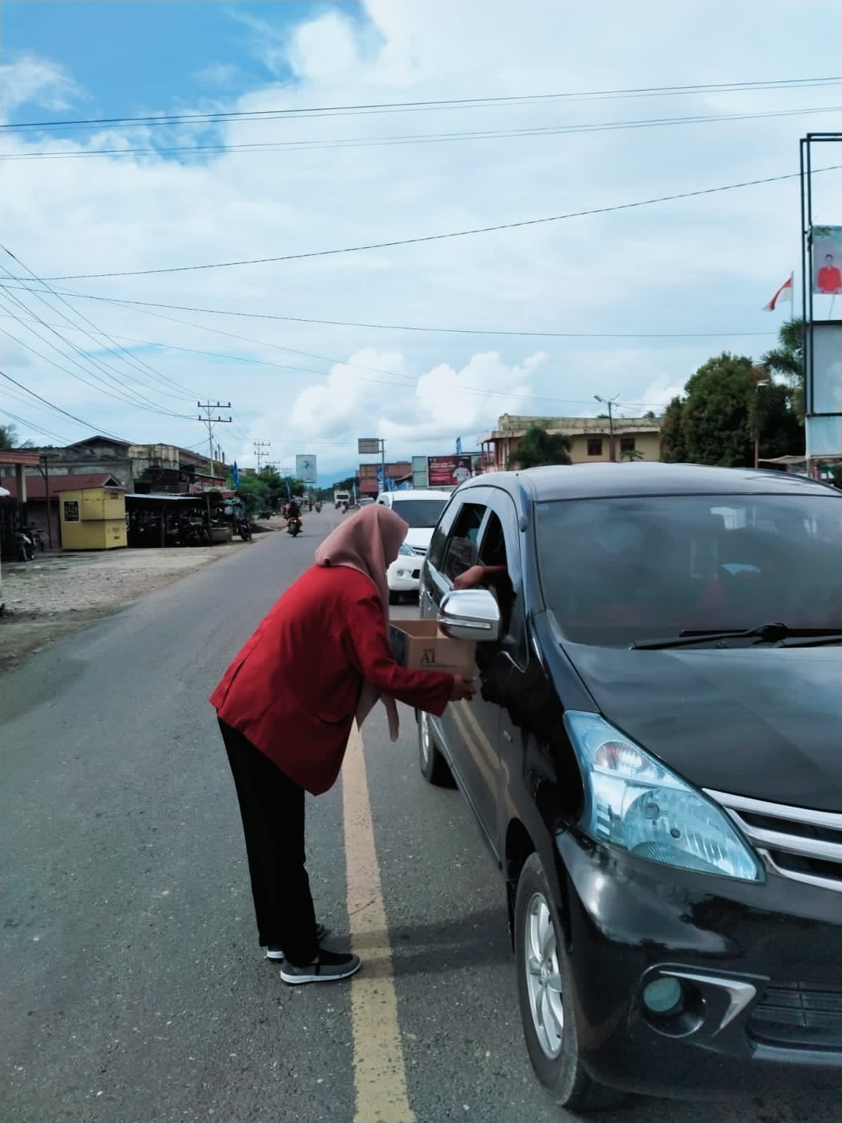 Mahasiswa Poltas Galang Dana Untuk Korban Erupsi Gunung Semeru