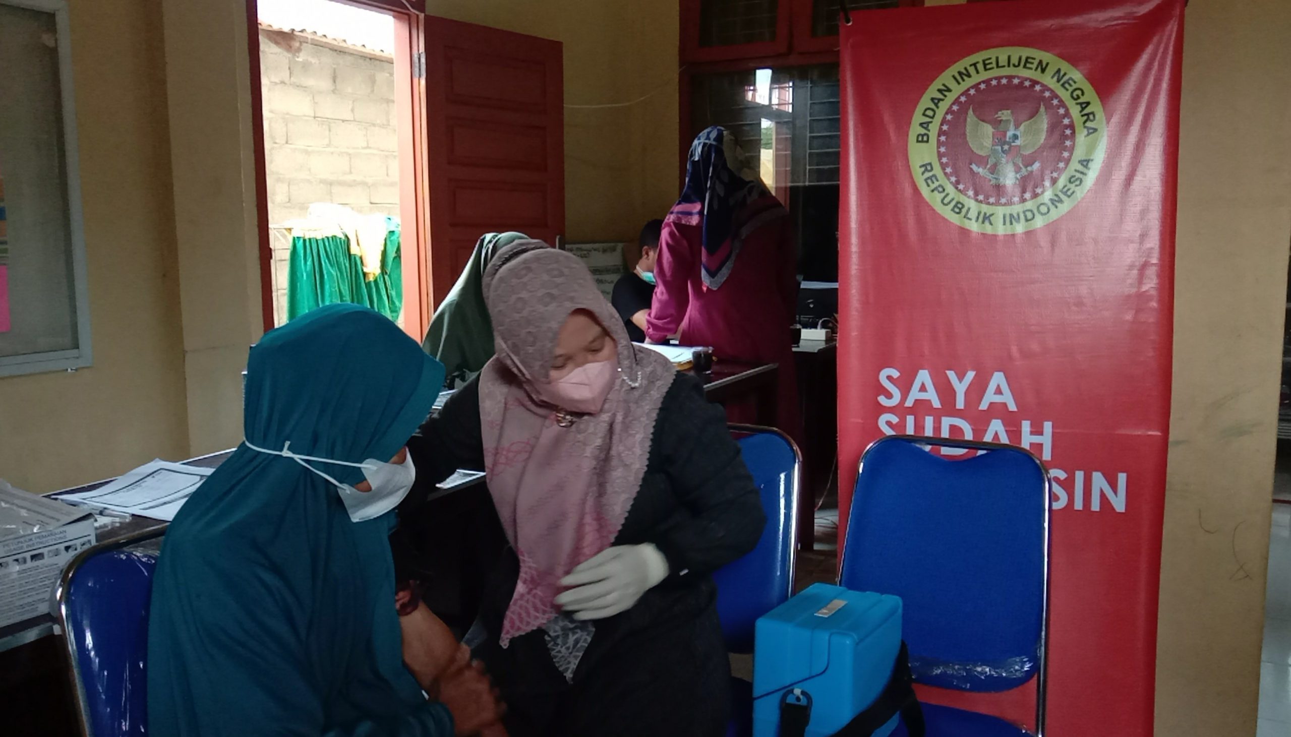 Laksanakan Percepatan Vaksinasi Di Aceh Selatan, BIN Buka Gerai Di Desa-Desa