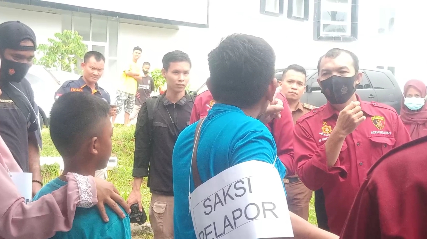 Penyidik Satreskrim Polres Aceh Selatan Laksanakan Rekontruksi Dugaan Kekerasan Terhadap Anak