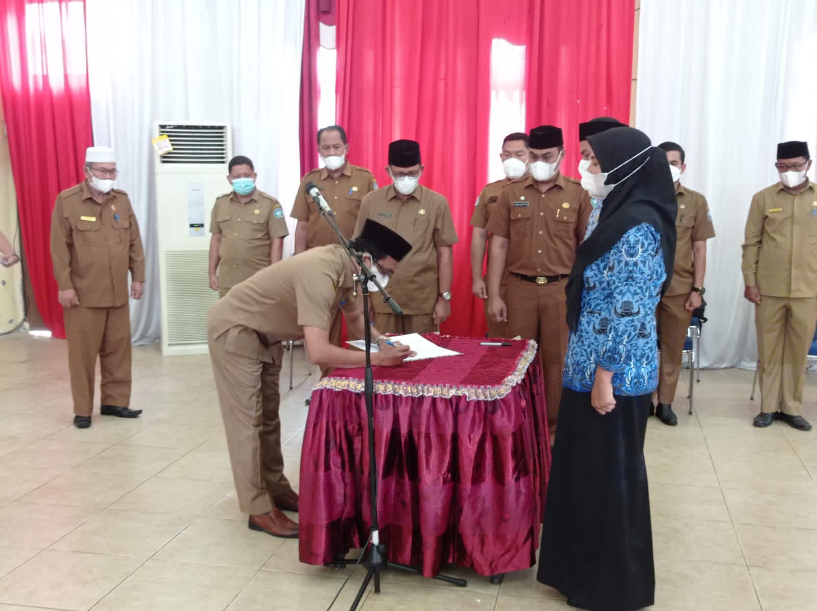 Ratusan CPNS Formasi Umum dan PPPK di Aceh Selatan Menerima SK