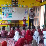 Satlantas Polres Aceh Selatan Kenalkan Aturan Berlalu Lintas Terhadap Anak Usia Dini